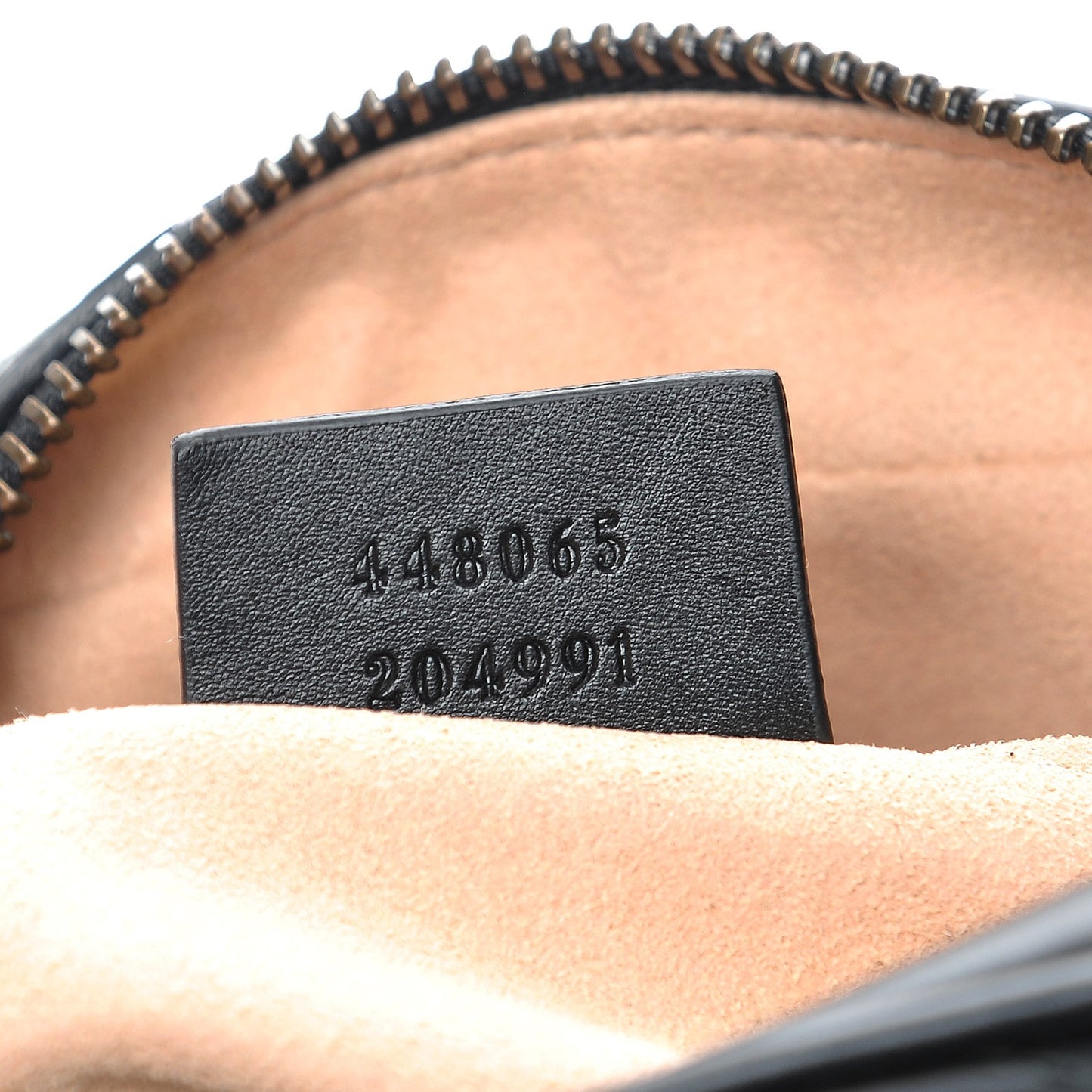 Calfskin Matelasse Mini GG Marmont Chain Shoulder Bag Black