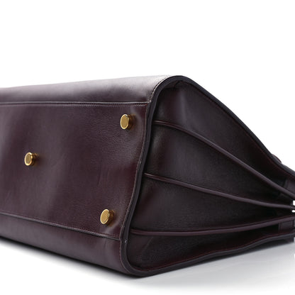 Saint Laurent Calfskin Small Sac De Jour Amarena 8 of 8
