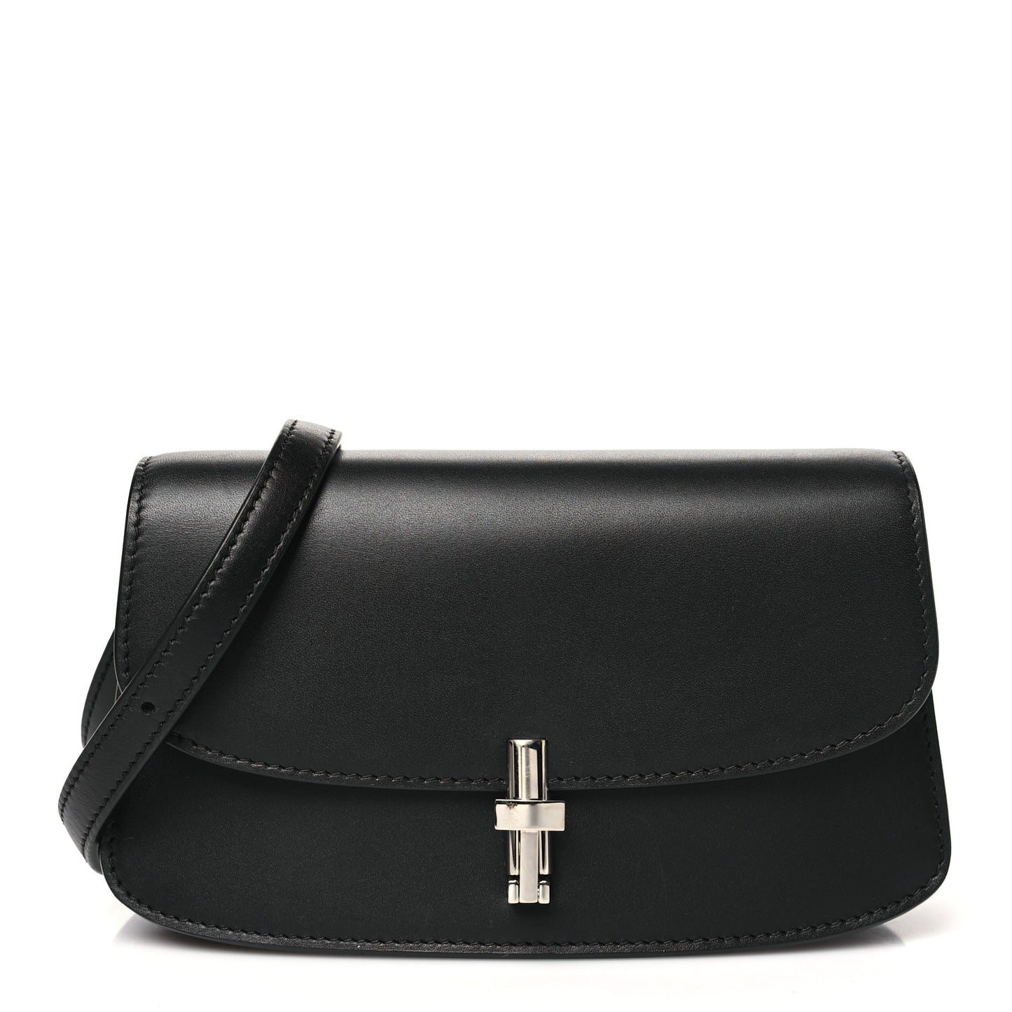 Smooth Calfskin The Sofia E/W Crossbody Black