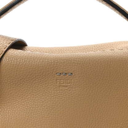 Fendi Cuoio Romano Selleria Lei Boston Tote Miele Scuro 7 of 9