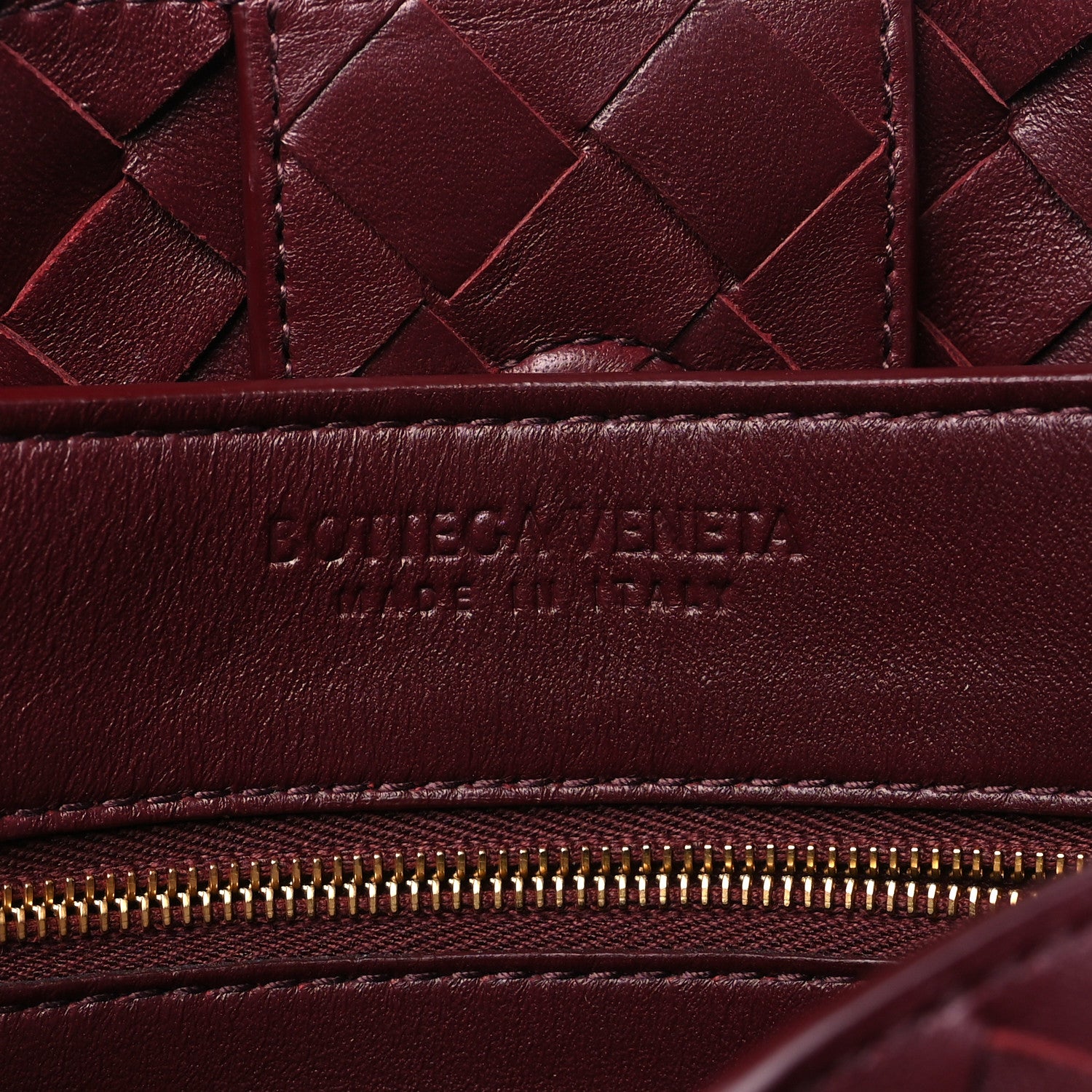 Bottega Veneta Nappa Intrecciato Small Andiamo Shoulder Bag Barolo 6 of 9
