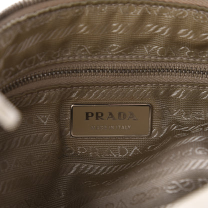 Prada Canvas Hobo Naturale White 9 of 17