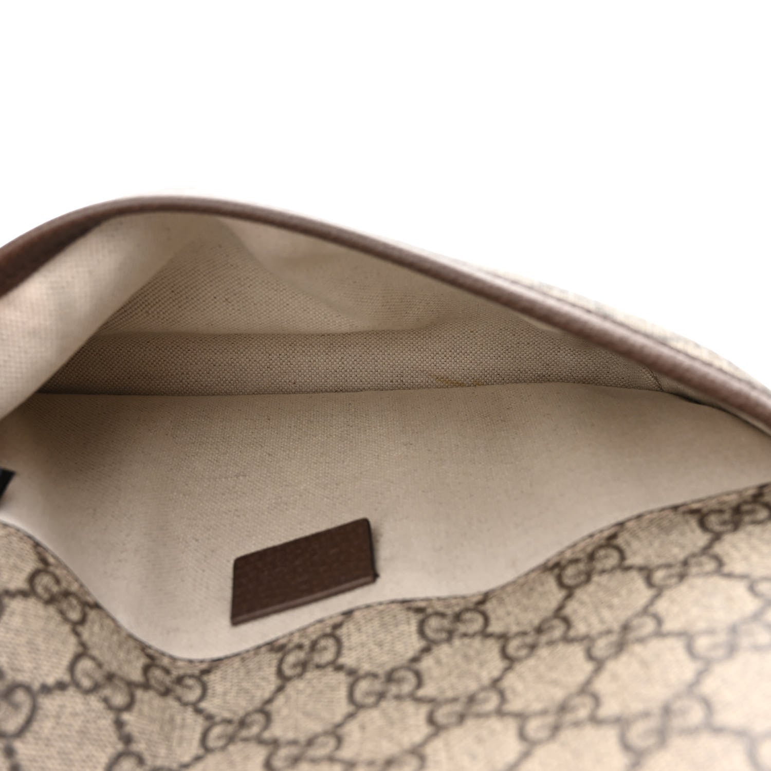 Gucci GG Supreme Monogram Neo Vintage Web Belt Bag Brown 5 of 11