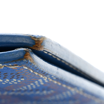 Goyard Goyardine Saint Marc Folding Card Case Sky Blue 10 of 11
