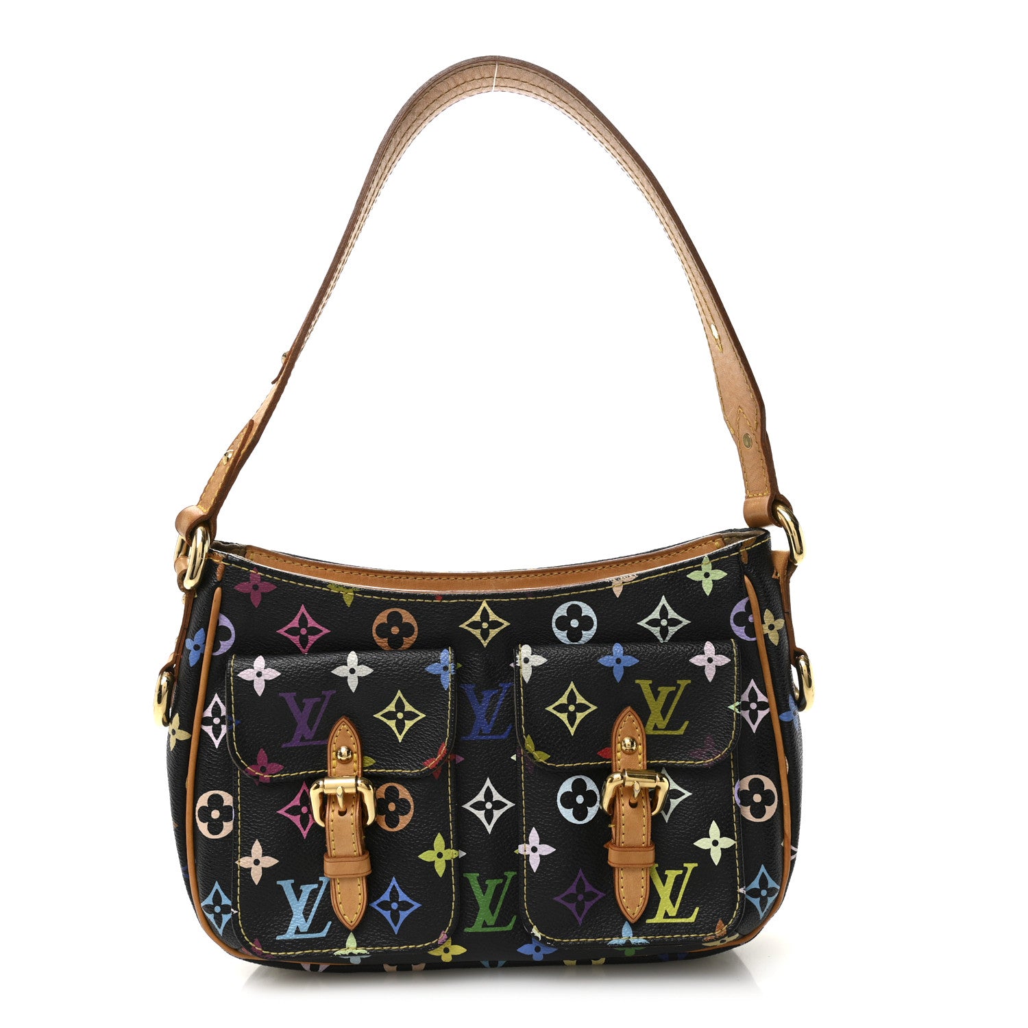 Louis Vuitton Monogram Multicolor Lodge PM Black 1 of 10