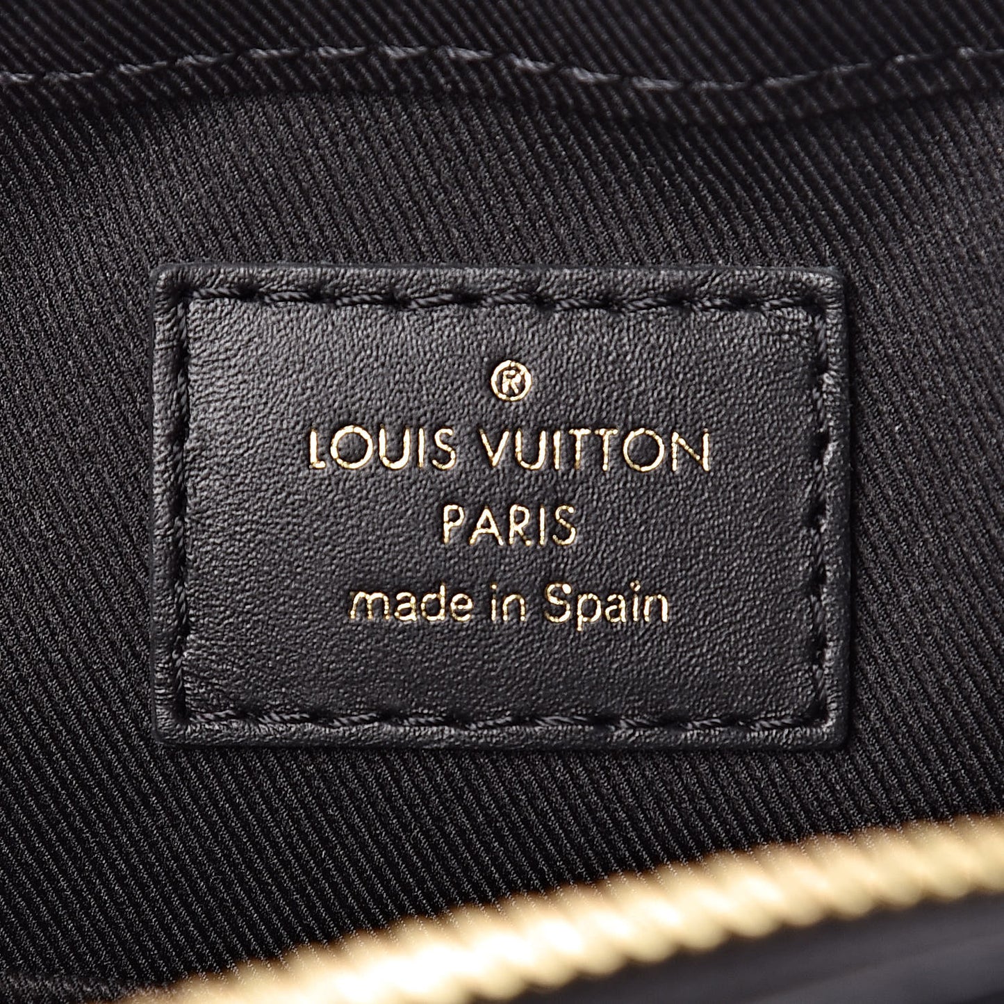 Monogram Saintonge Black