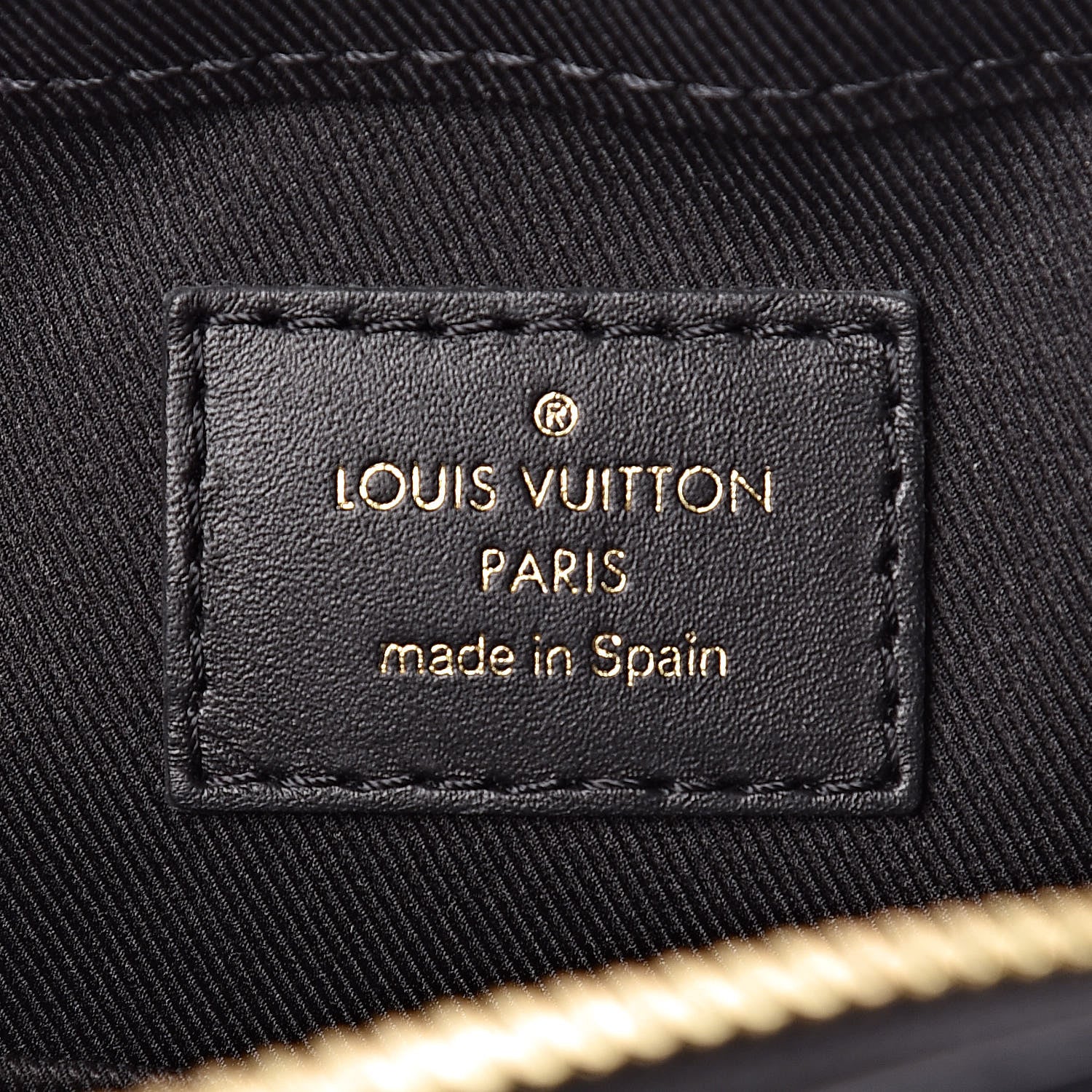 Louis Vuitton Monogram Saintonge Black 5 of 9