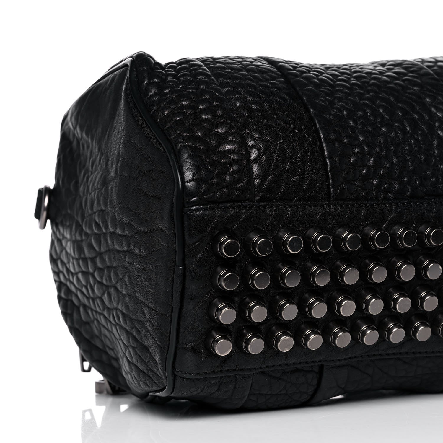 Alexander Wang Pebbled Lambskin Mini Rockie Rhodium Hardware 8 of 11