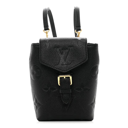 Louis Vuitton Empreinte Monogram Giant Tiny Backpack Black 1 of 9