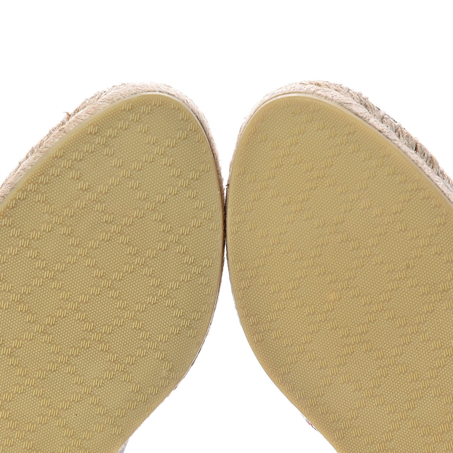 Gucci GG Supreme Monogram Blooms Espadrilles 37 Beige Blue Navy Hibiscus Red 10 of 11