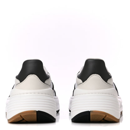 Bottega Veneta Calfskin Technical Mesh Speedster Sneakers 41 White Black 5 of 9