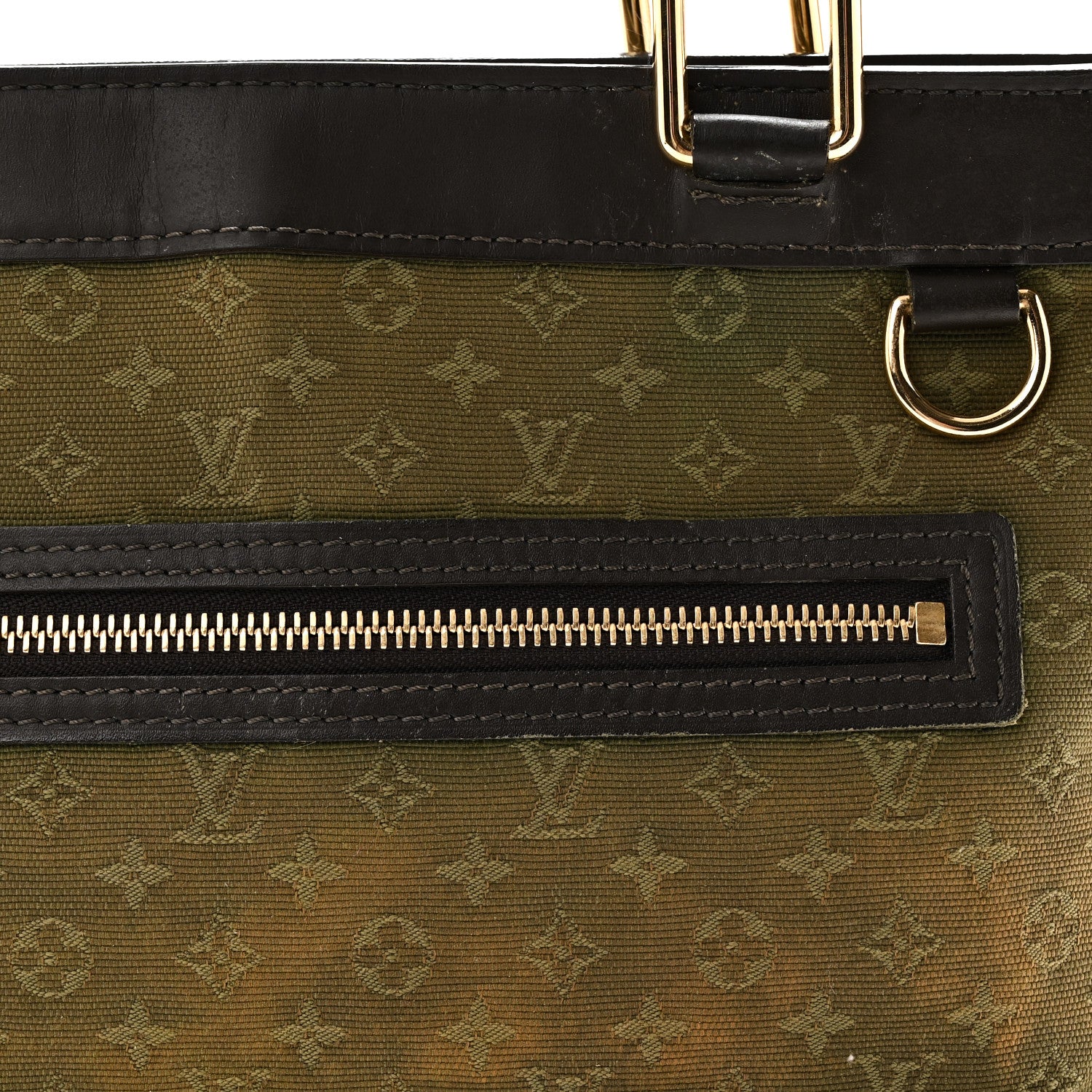 Louis Vuitton Mini Monogram Lucille PM Kaki 10 of 10