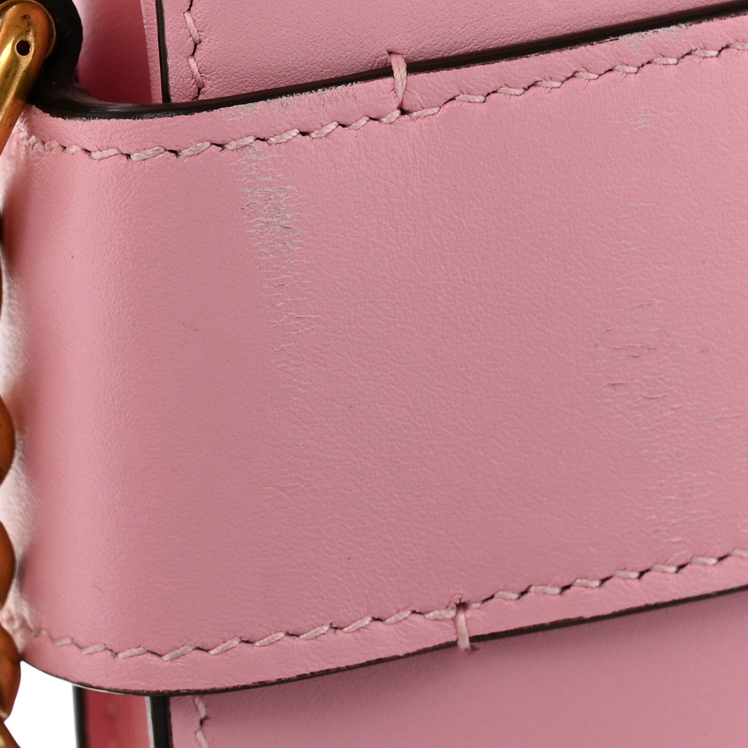Gucci Nappa Pearl Studded Mini Queen Margaret Broadway Shoulder Bag Sugar Pink 11 of 14