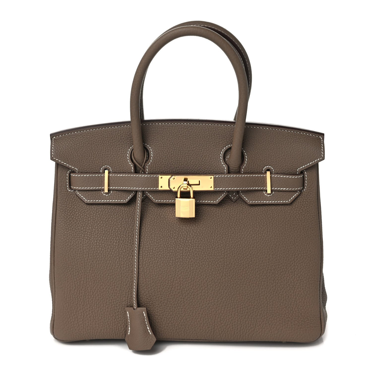 Hermes Togo Birkin 30 Etoupe 1 of 10