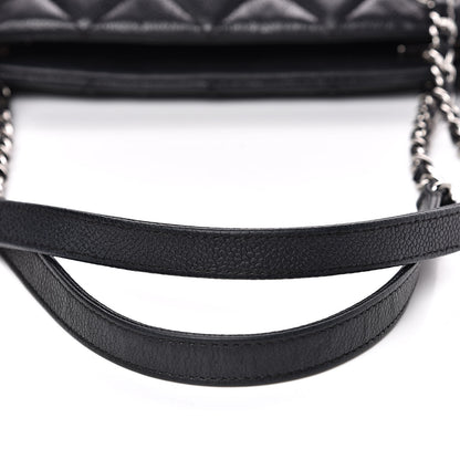 Chanel Caviar Quilted Timeless CC Soft Tote Black 11 of 14