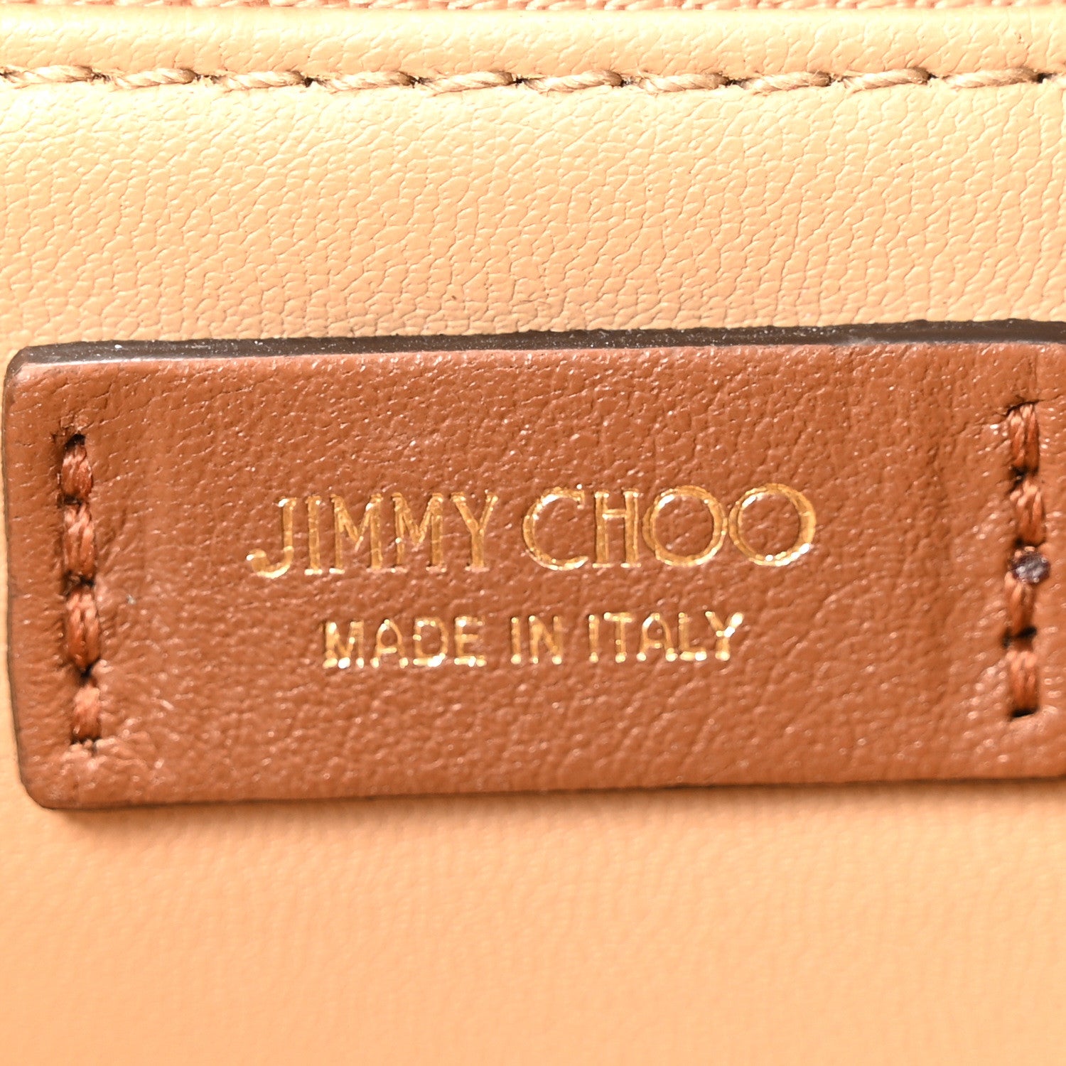 Jimmy Choo Suede Bon Bon East West Bucket Bag Tan 6 of 9