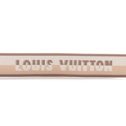 Louis Vuitton Jacquard Speedy Bandouliere 20 Shoulder Strap Beige 3 of 4