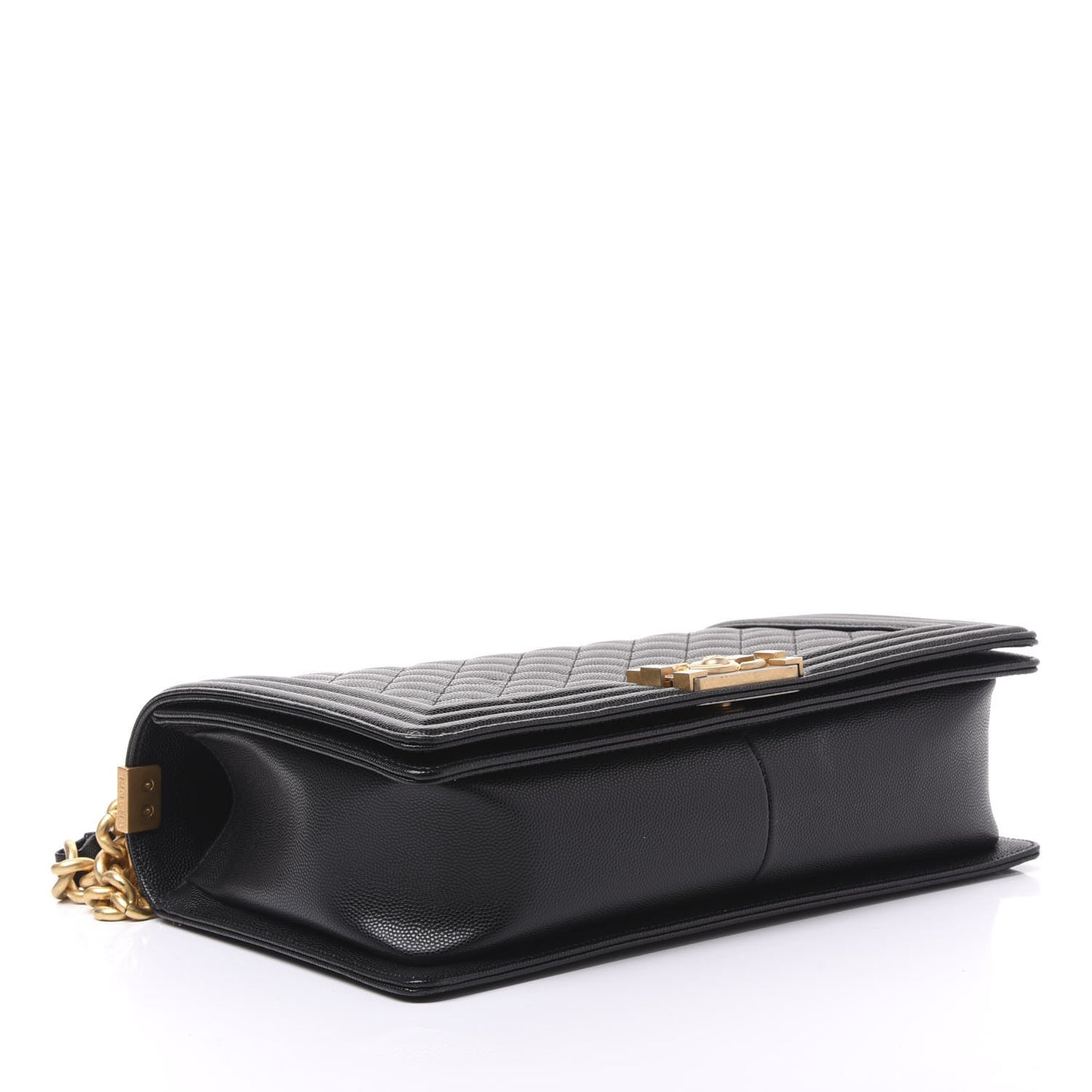 Caviar Quilted New Medium Boy Flap Black