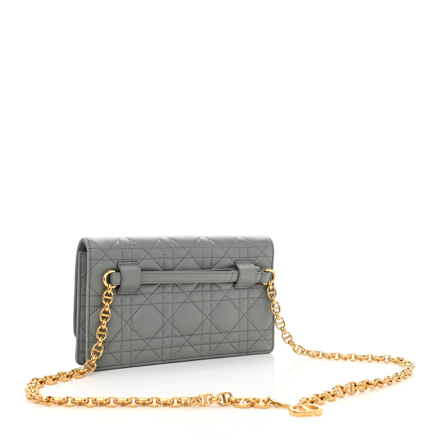 Christian Dior Supple Calfskin Caro Belt Bag Grey 3 of 10