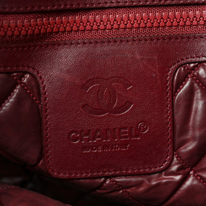 Chanel Lambskin Quilted Medium Coco Cocoon Reversible Tote Black 6 of 14