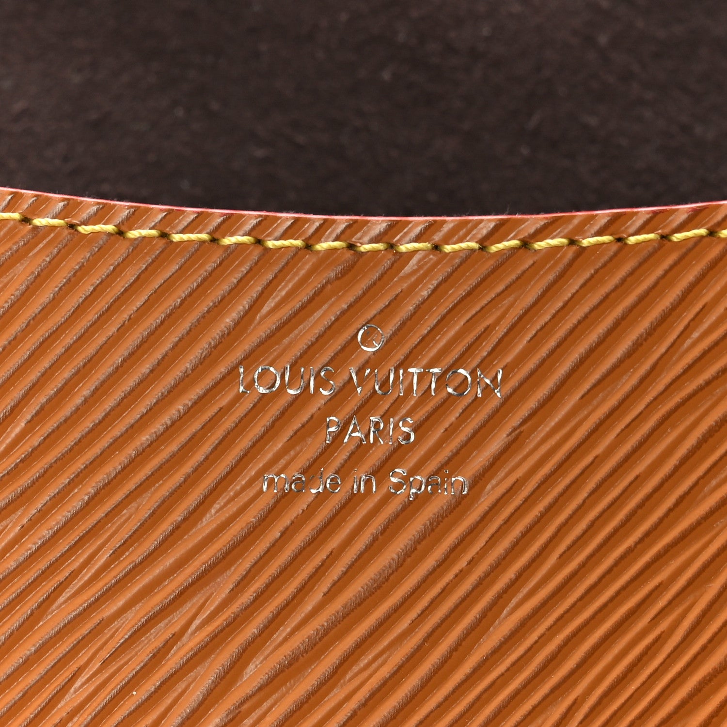 Louis Vuitton Epi Buci Crossbody Gold Honey 6 of 8