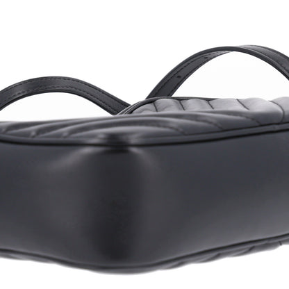 Saint Laurent Calfskin Matelasse Monogram Lou Camera Bag Black 9 of 10