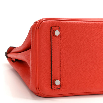 Hermes Togo Birkin 25 Capucine 4 of 11