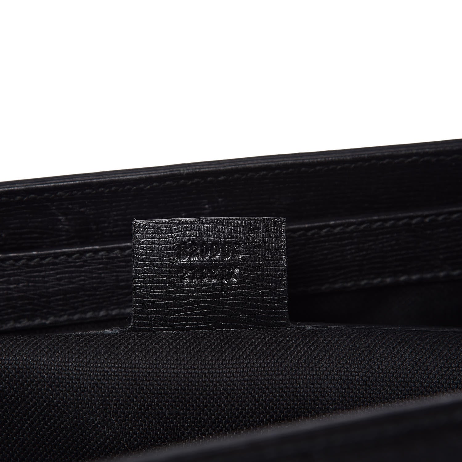 Gucci Textured Calfskin Large Bright Bit Tote Black 7 of 11