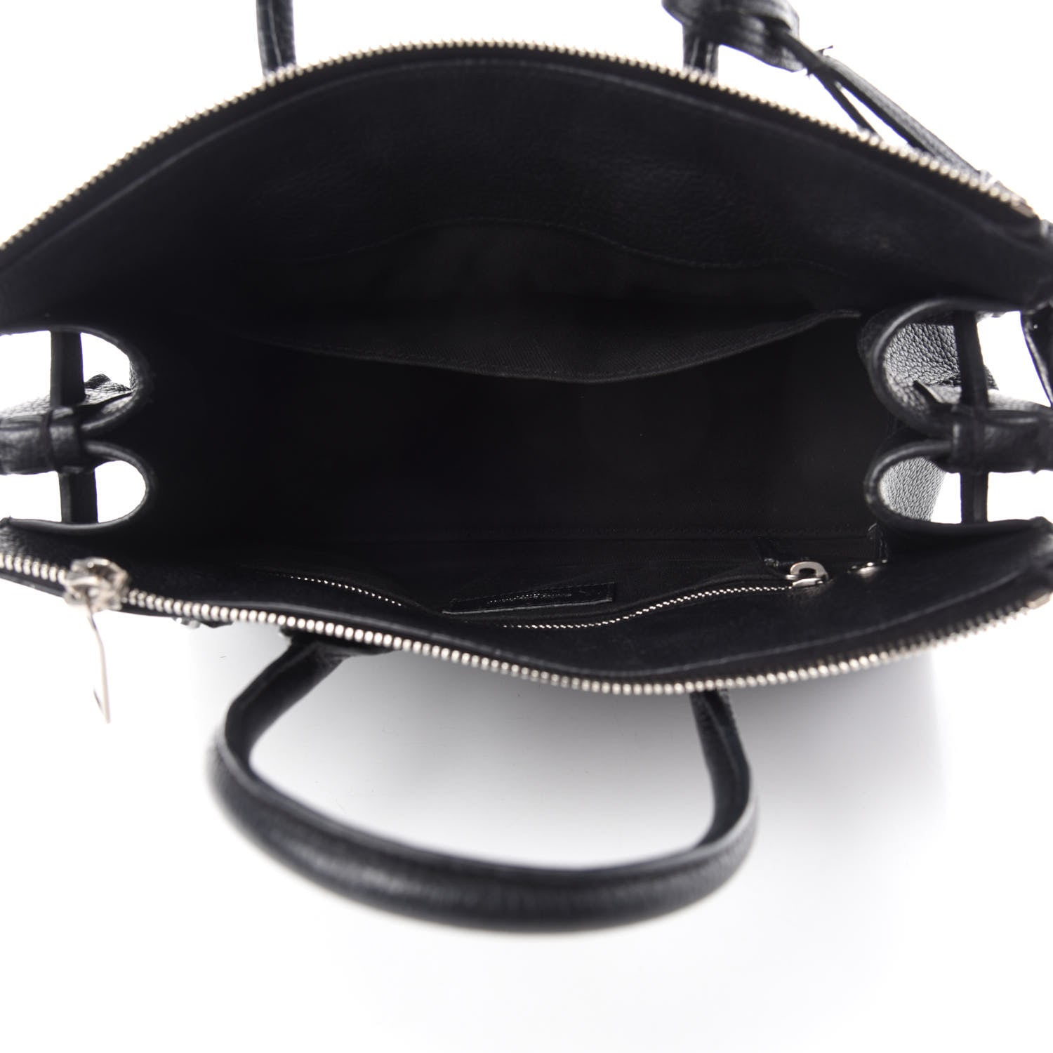 Saint Laurent Grained Calfskin Baby Supple Sac De Jour Black 5 of 20