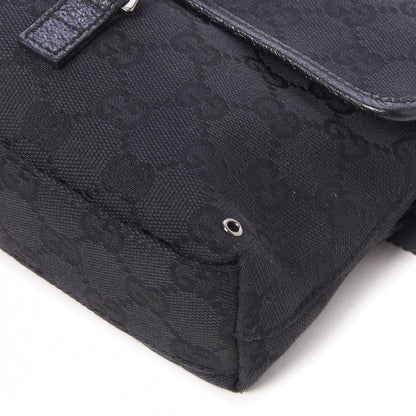 Gucci GG Monogram Web Flight Belt Bag Black 6 of 10