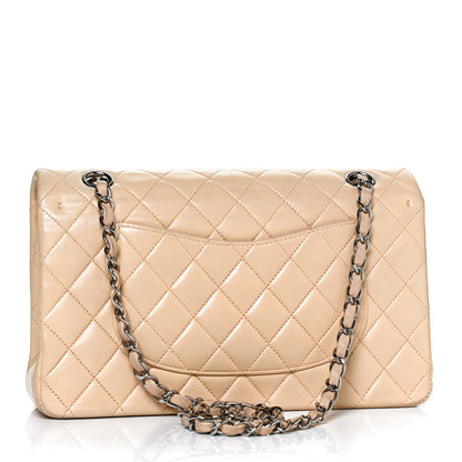 Chanel Lambskin Quilted Medium Double Flap Beige 3 of 10
