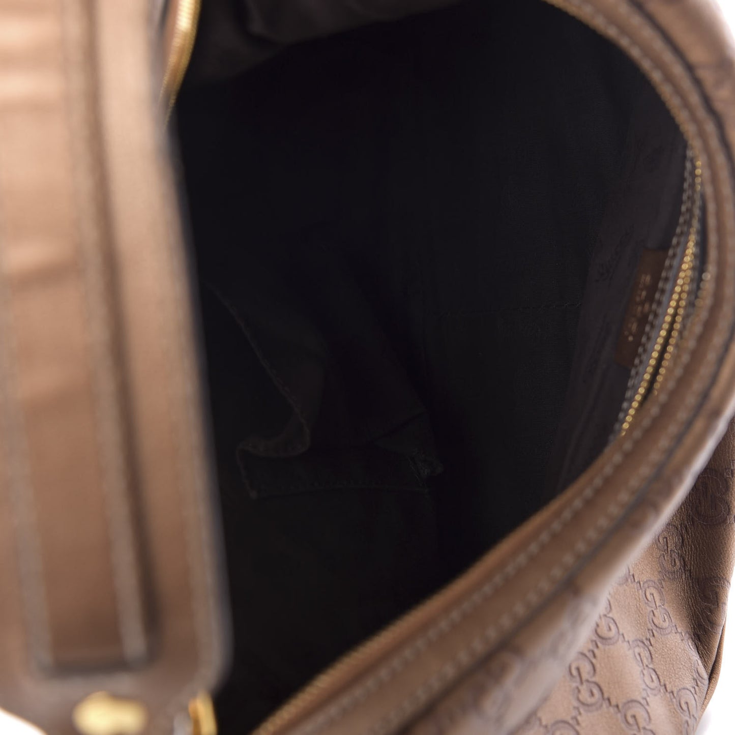 Guccissima Medium GG Twins Hobo Bronze