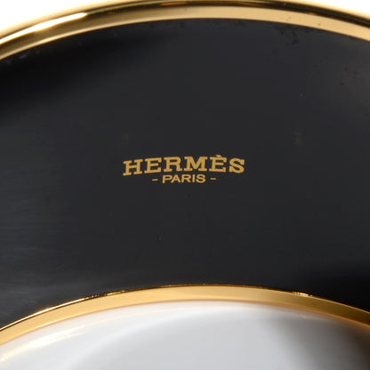 Hermes Enamel Printed L'Ivresse De L'Infini Extra Wide Bracelet 70 5 of 5