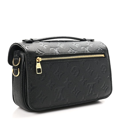 Louis Vuitton Empreinte Pochette Metis East West Black 3 of 10