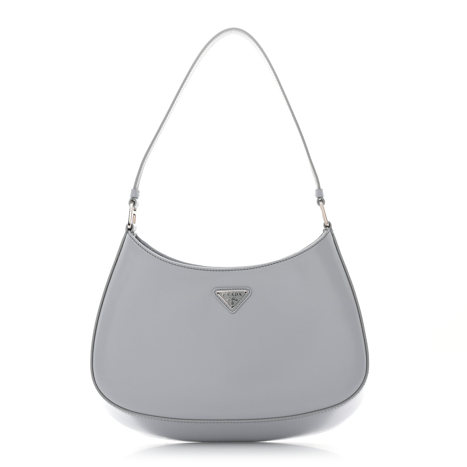 Prada Spazzolato Cleo Shoulder Bag Fiordaliso 1 of 11