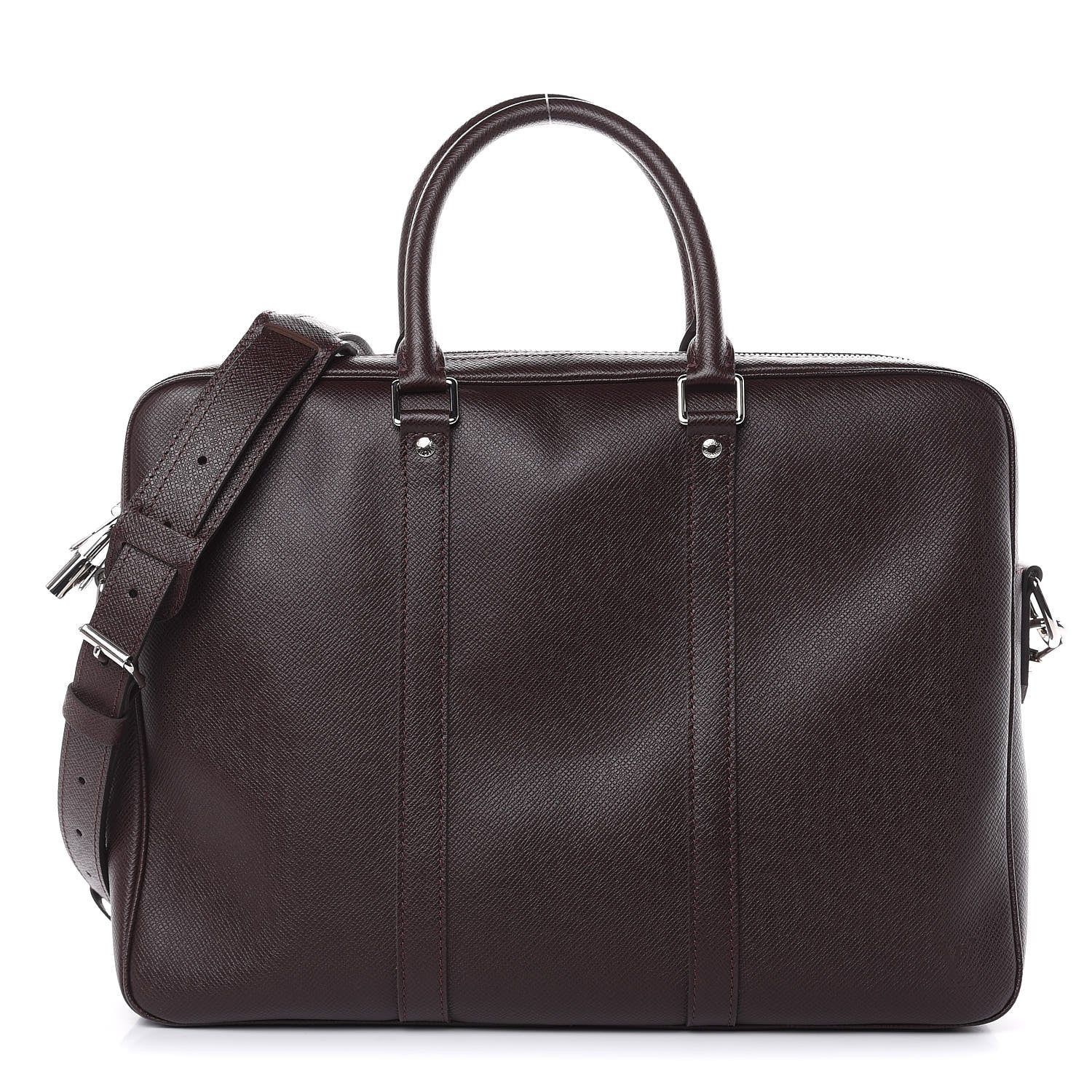 Louis Vuitton Taiga Porte Documents Voyage PM Acajou 1 of 10