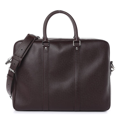 Louis Vuitton Taiga Porte Documents Voyage PM Acajou 1 of 10