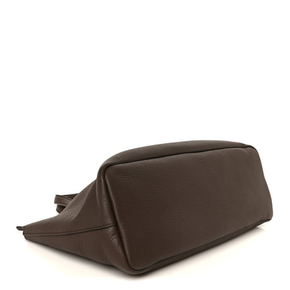 The Row Calfskin Marcel Slouchy Top Handle Bag Deep Brown 4 of 9