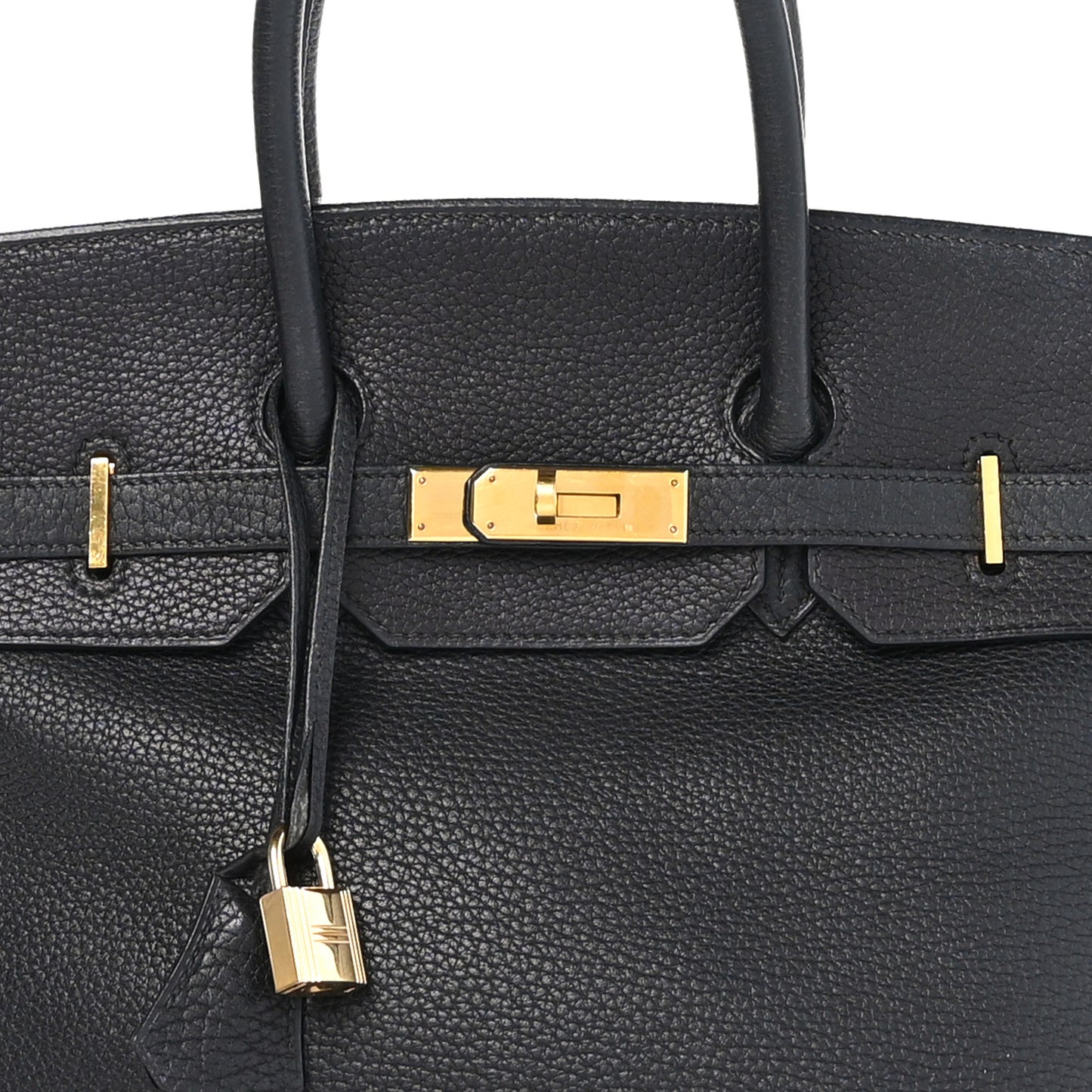 Taurillon Clemence Birkin 35 Black