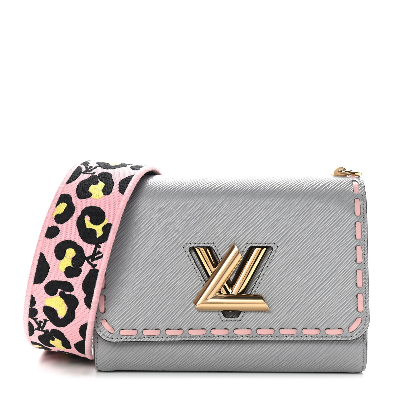 Louis Vuitton Epi Wild At Heart Twist Shoulder Bag MM Gray 1 of 7