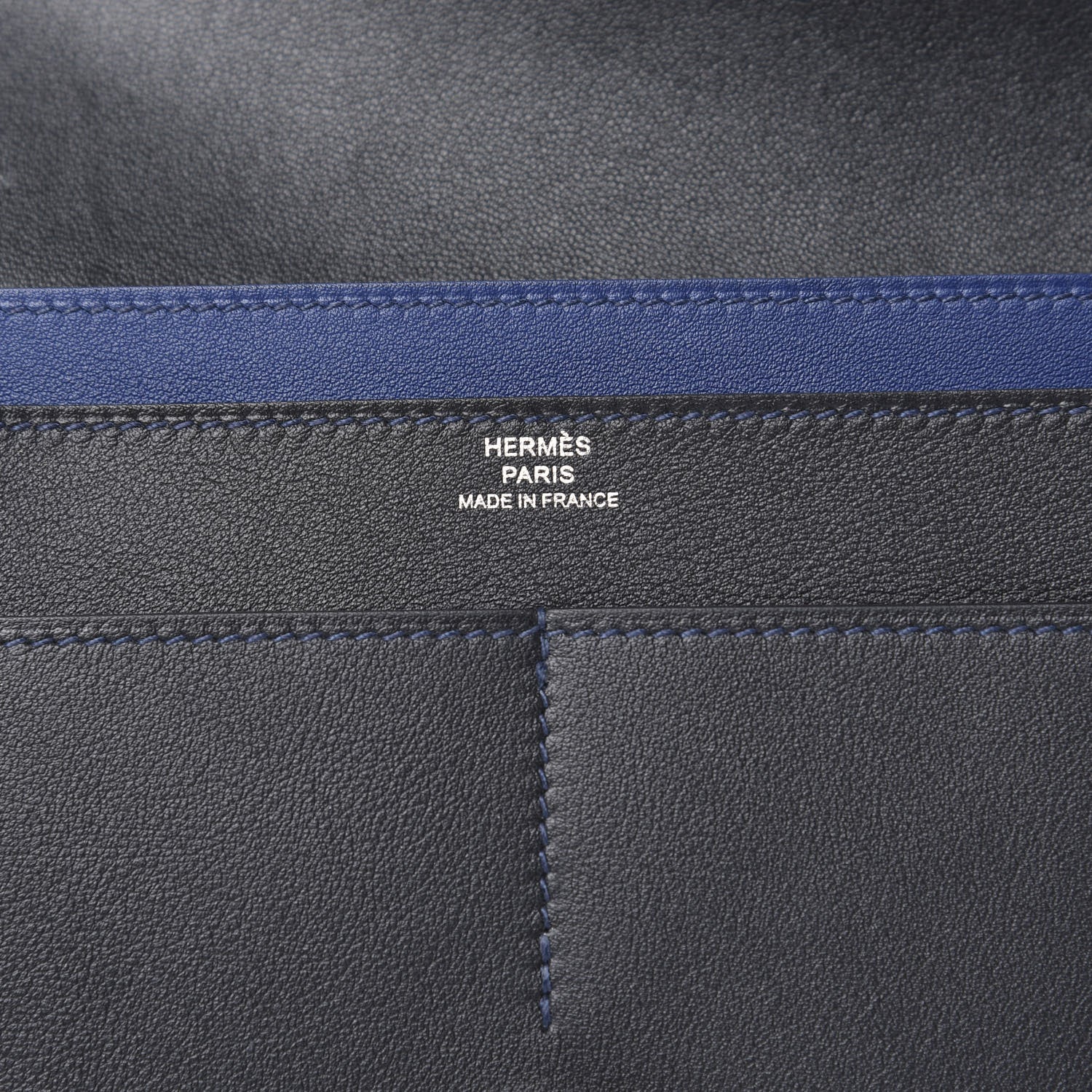 Hermes Swift Dogon Duo Wallet Black 7 of 9