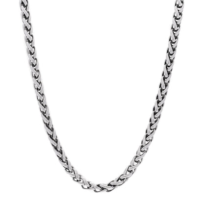 David Yurman Sterling Silver 14K Yellow Gold 6mm Wheat Chain Necklace 1 of 4