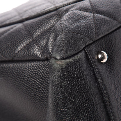 Chanel Caviar Quilted XL Grand Shopping Tote GST Black 11 of 14