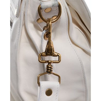 Proenza Schouler Lambskin PS1 Large Satchel White 7 of 15
