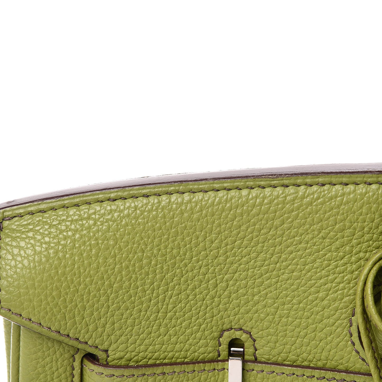Togo Birkin 35 Vert Anis