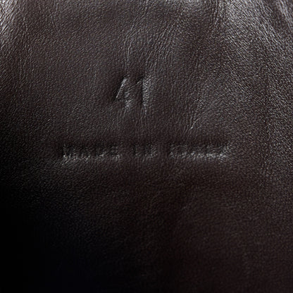 Bottega Veneta Calfskin The Tire Chelsea Boots 41 Black Bright Red 8 of 9