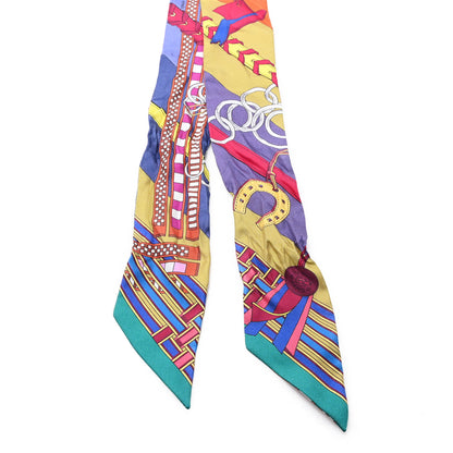Hermes Silk Brides et Gris Twilly Multicolor 2 of 3
