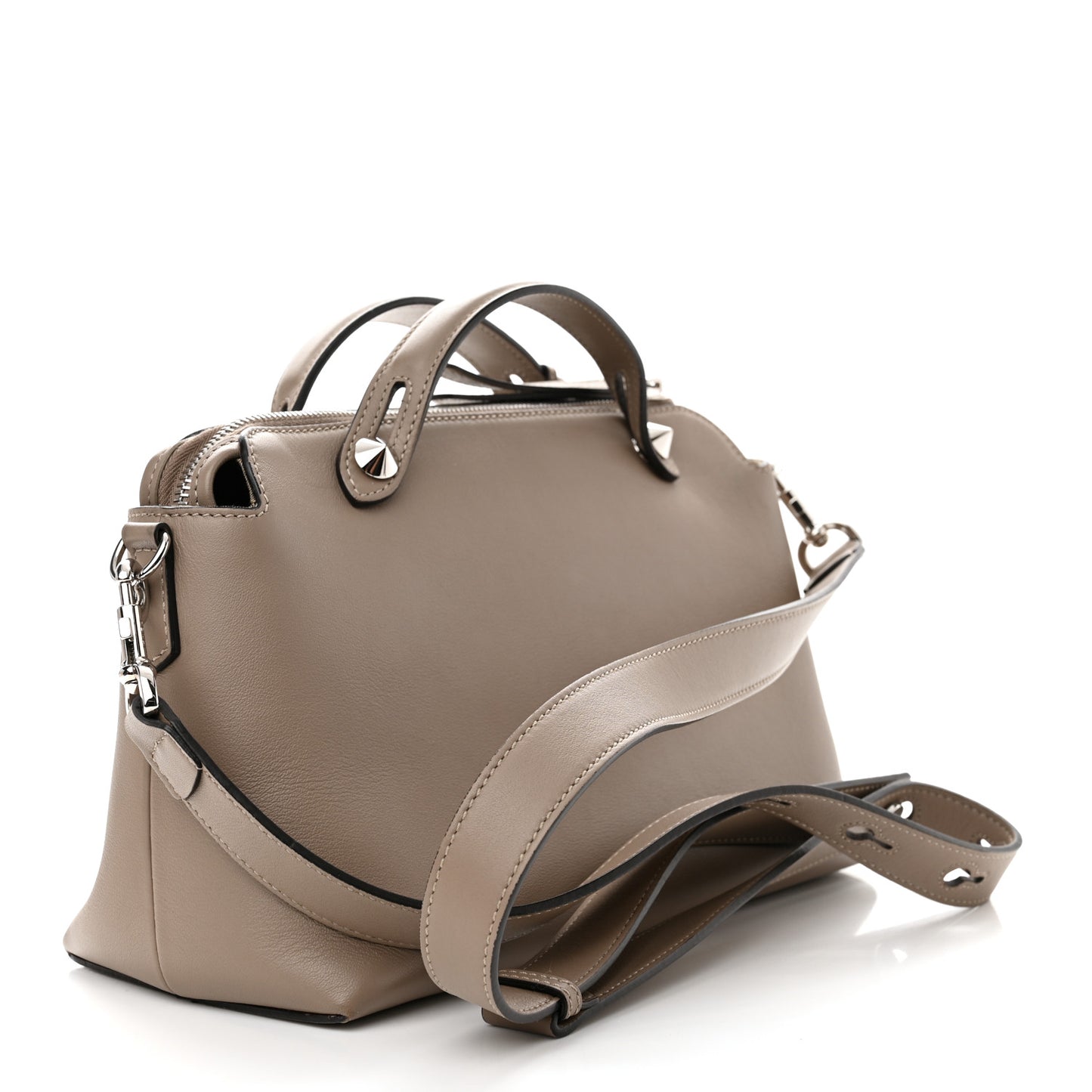 Vitello Dolce Medium By The Way Boston Bag Tortora