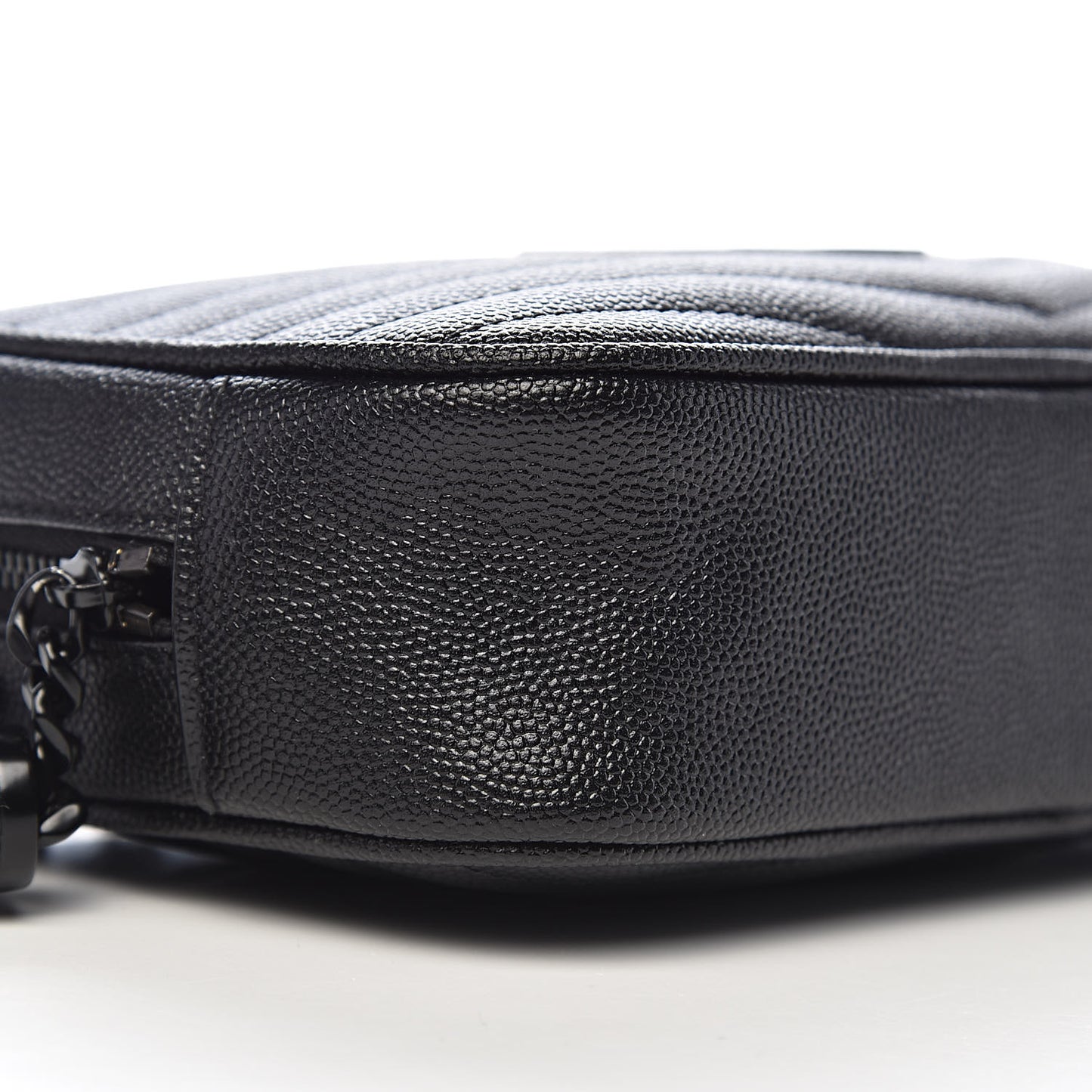 Grain De Poudre Matelasse Monogram Mini Lou Camera Bag Black
