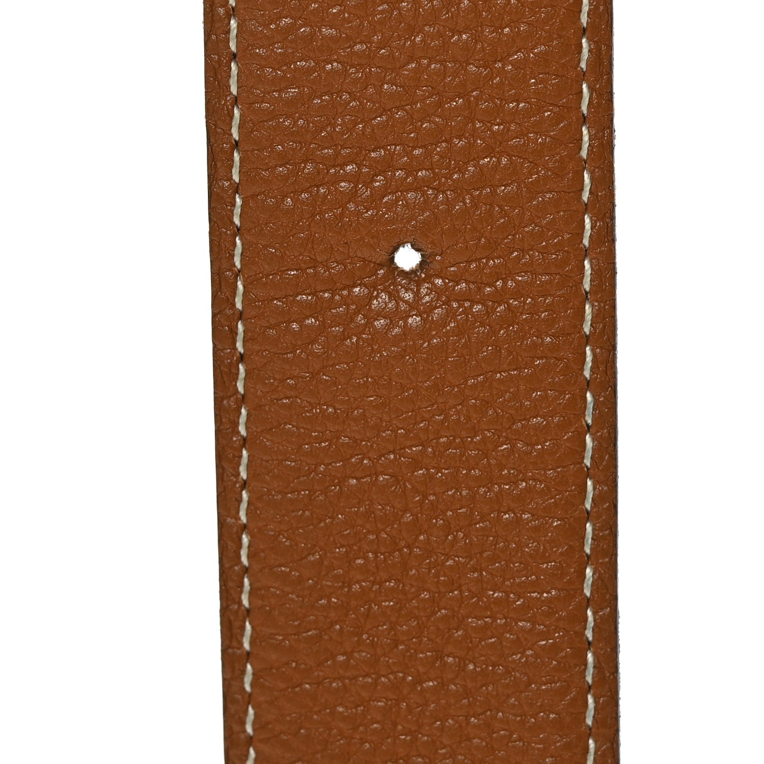 Hermes Togo Box H Belt 32mm Belt 95 Gold Black 7 of 7